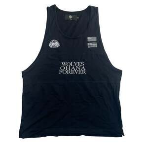 Wolves Ohana Forever Tank Top Men’s XL Black Limited Edition 84 of 1000
